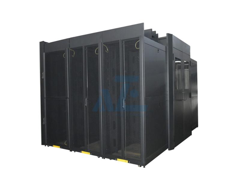 Modular Cold Aisle Containment w/ 42U 600mm x 1200mm Server Cabinets