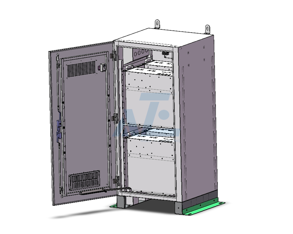 IP55 Outdoor Lithium Battery Cabinet Rack for 4 x US5000 or 6 x US3000