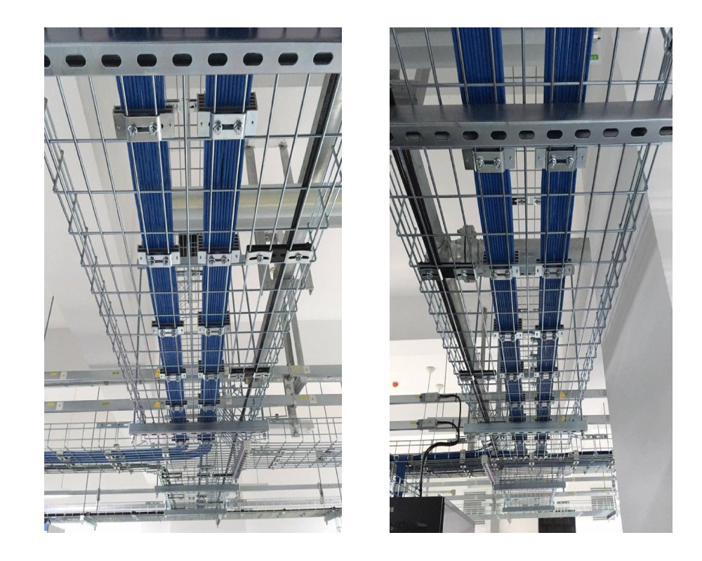 Wire Mesh Cable Tray for Data Center Aisle Containment
