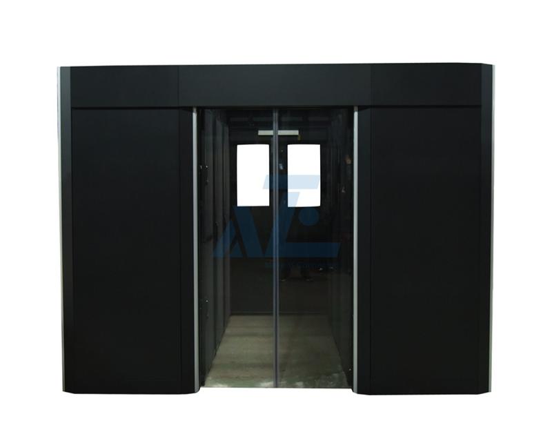 Modular Cold Aisle Containment w/ 45U Server Rack Enclosures and Sliding Doors