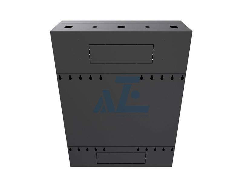 6U Vertical Wall Mount Rack Enclosure - 36 Inch Switch Depth