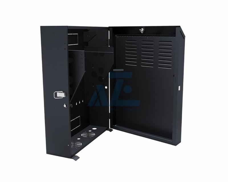 6U Vertical Wall Mount Rack Enclosure - 36 Inch Switch Depth