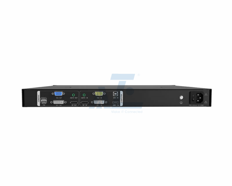 Short Depth 18.5" Widescreen LCD Console (VGA / DVI / HDMI / DP) -487mmD