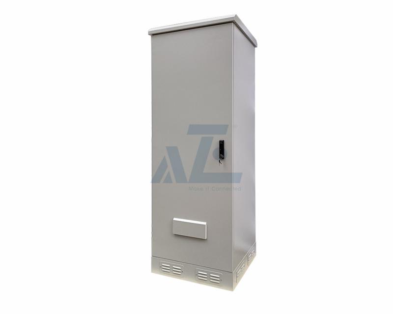 42U Weatherproof Outdoor Network Cabinet w/ Cooling Fans, IP55, 650W x 650D mm