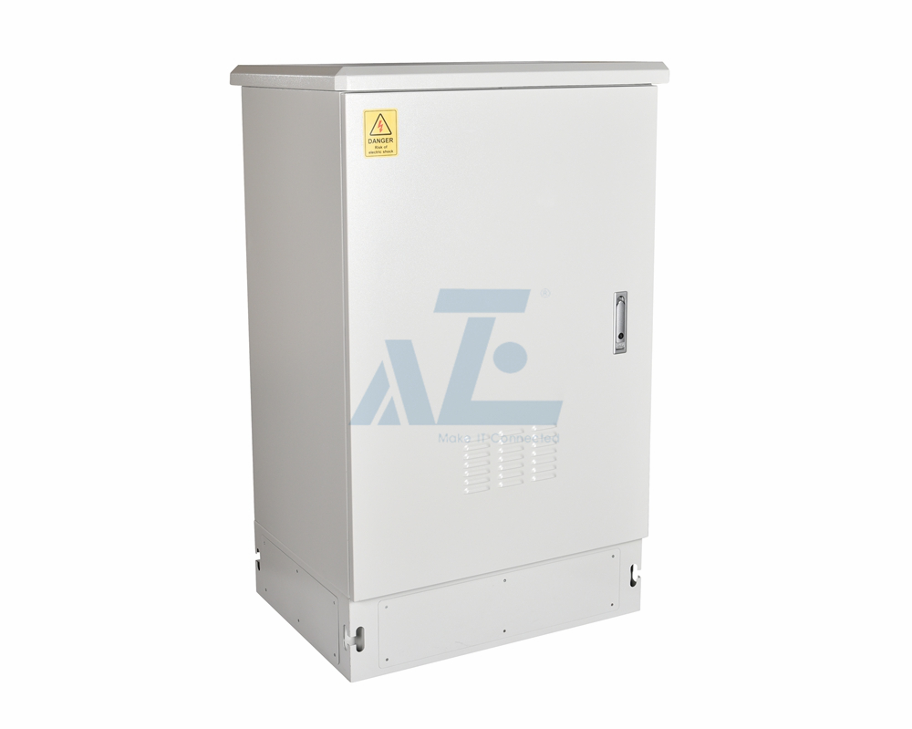 42U Waterproof Outdoor Rack Cabinet w/Cooling Fans, IP55, 800W x 800D mm