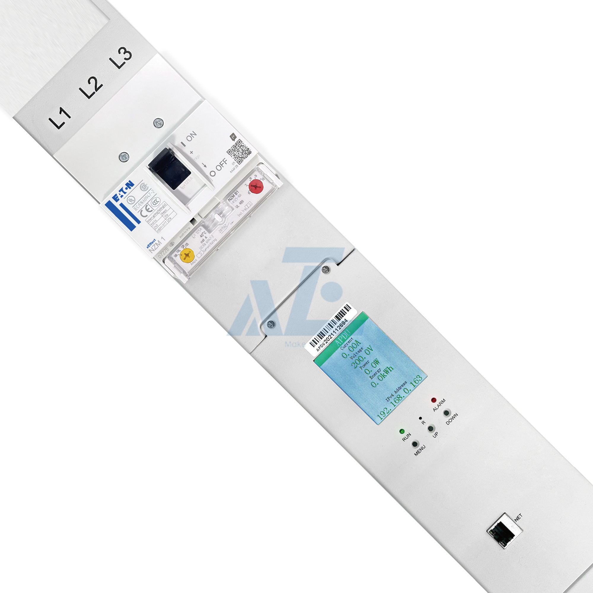 Smart Mining PDU, 3 Phase, 415V/1250A, (24) C19, w/ Circuit Breakers