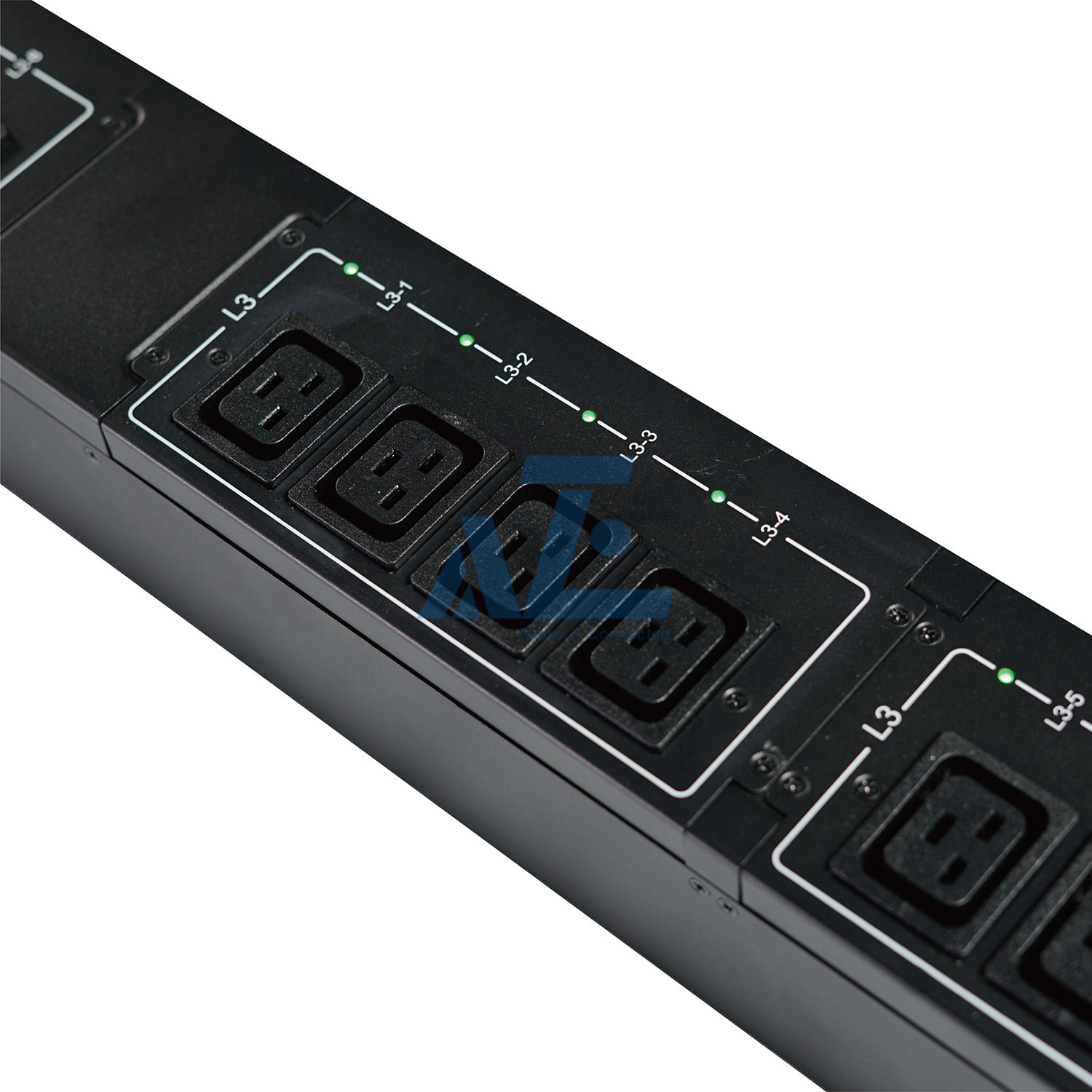 Smart Mining PDU, 3 Phase, 415V/1250A, (24) C19, w/ Hydraulic Magnetic Circuit Breakers