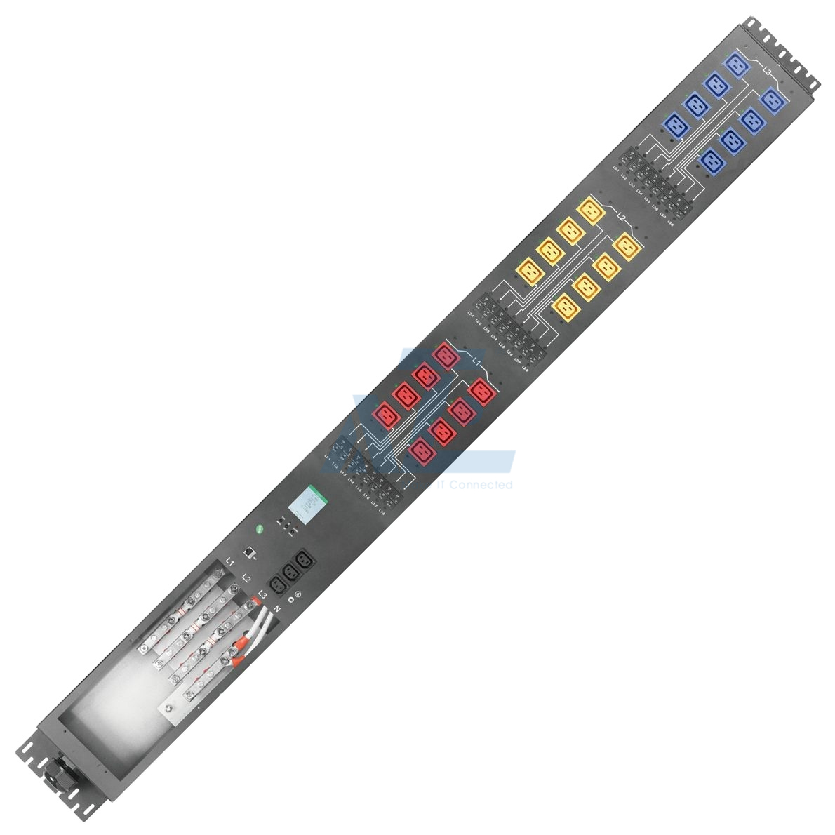 Crypto Smart Mining PDU, 3 Phase, 415V/160A, (24) C19, w/ Hydraulic Magnetic Circuit Breakers