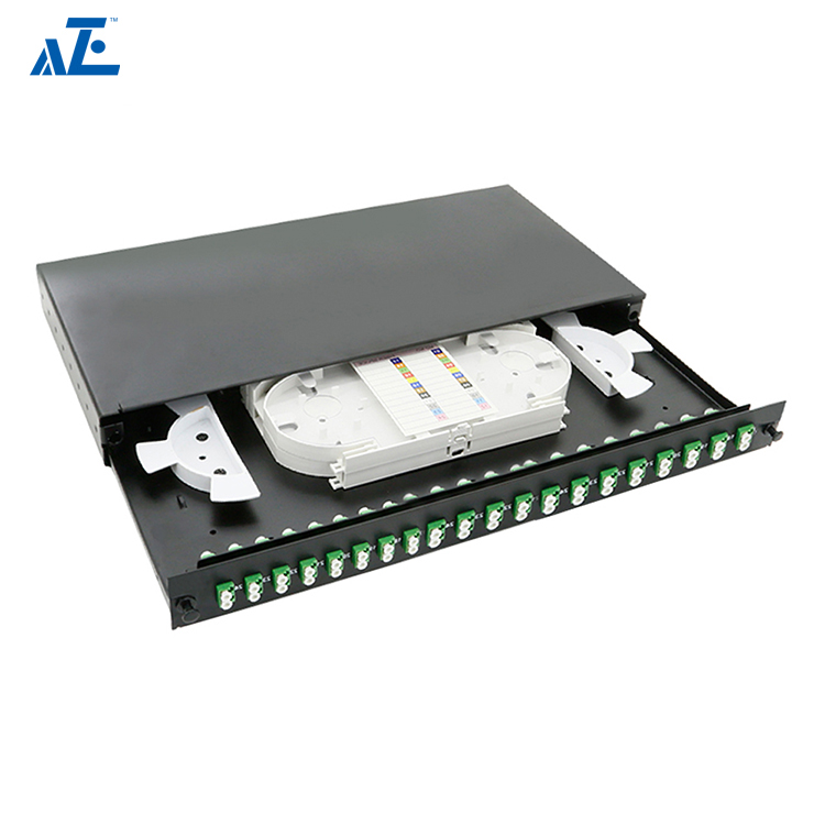 1U 19" Rack Mount Fiber Patch Panel