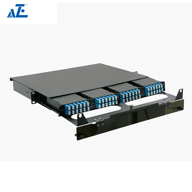 1U 19" Ultra High Density Fiber Optic Patch Panel