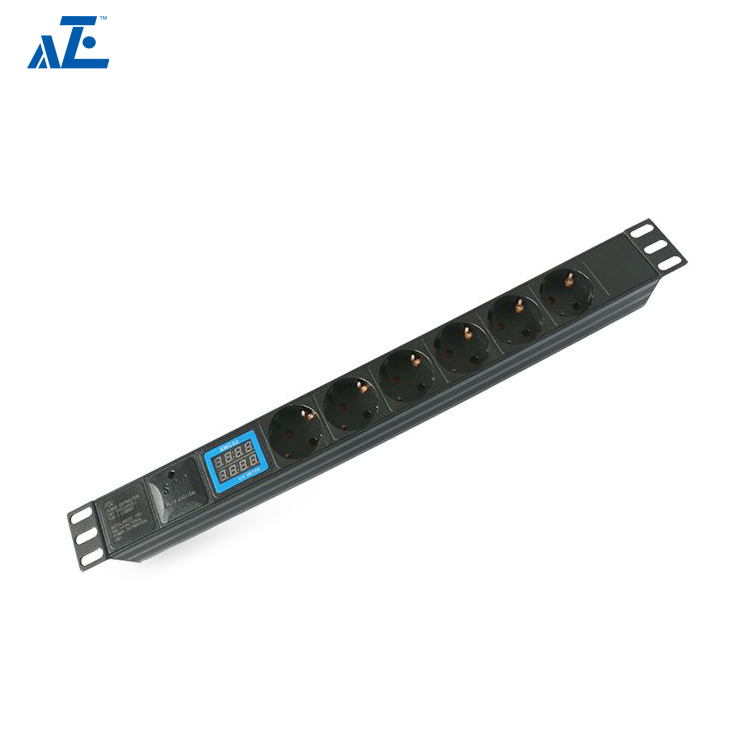 1U 19 inch Germany Basic Rack PDU- Europe Type Power Distribution Unit