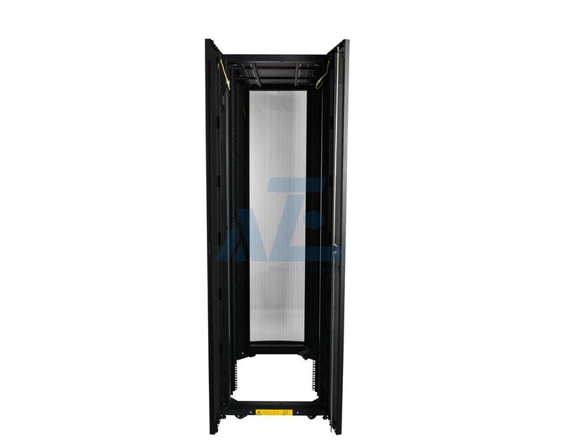 Server Rack Enclosure, 45U, Black, 2124H x 600W x 1070D mm