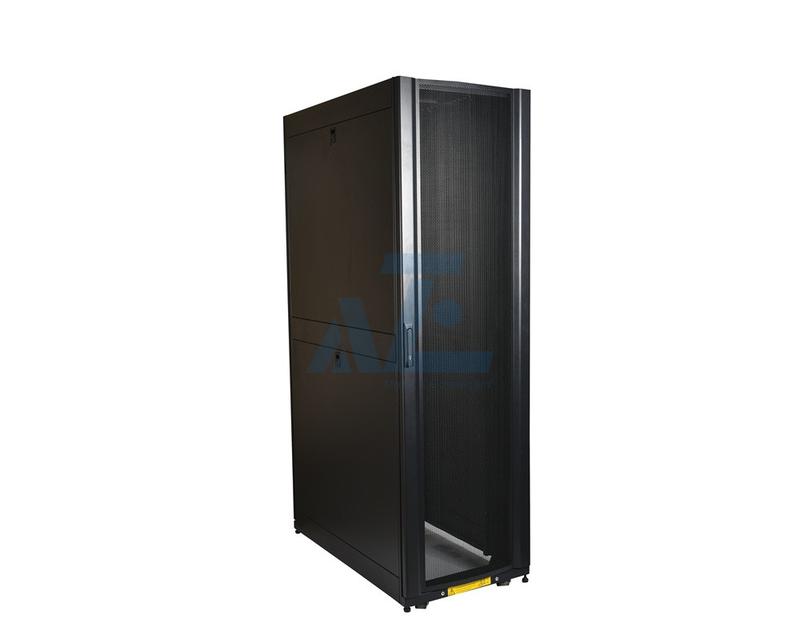 Server Rack Enclosure, 45U, Black, 2124H x 600W x 1200D mm