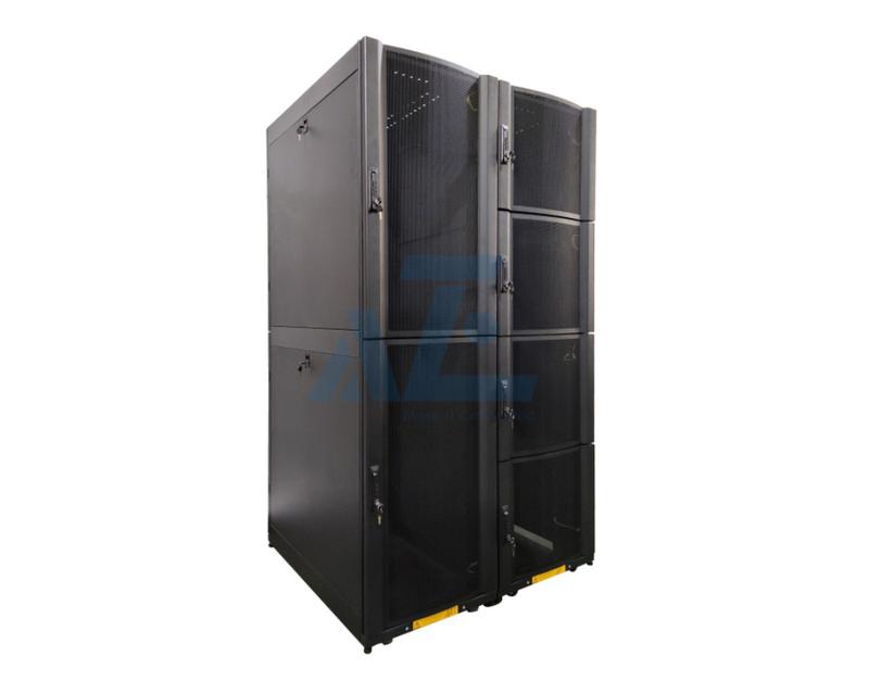 AZE Co-Location Server Rack Enclosure,4-Bay, 48U, Black, 2258H x 600W x 1070D mm